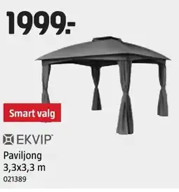 Jula EKVIP Paviljong tilbud
