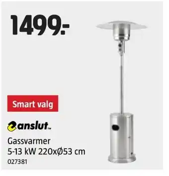Jula Gassvarmer tilbud