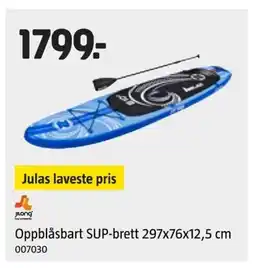 Jula Oppblåsbart SUP-brett tilbud