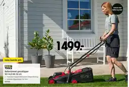 Jula MEEC TOOLS Batteridrevet gressklipper tilbud