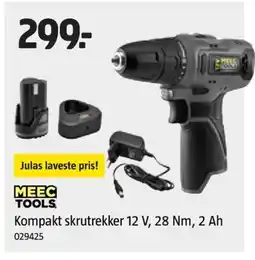 Jula Kompakt skrutrekker 12 V, 28 Nm, 2 Ah tilbud