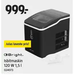 Jula Isbitmaskin 120 W tilbud