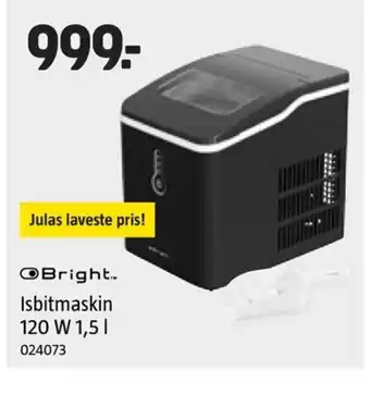 Jula Isbitmaskin 120 W tilbud