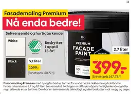 Rusta Fasademaling Premium tilbud