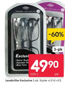 Rusta Lesebriller Exclusive tilbud