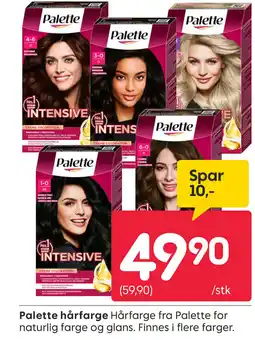 Rusta Palette hårfarge tilbud