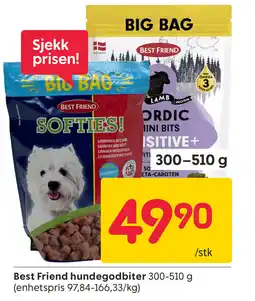 Rusta Best Friend hundegodbiter tilbud