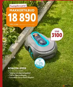 Byggmakker Robotklipper tilbud