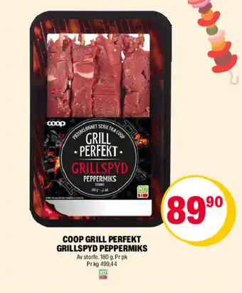 Coop Extra COOP GRILL PERFEKT GRILLSPYD PEPPERMIKS tilbud