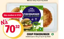 Coop Extra COOP FISKEBURGER ✪ tilbud
