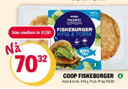 Coop Extra COOP FISKEBURGER ✪ tilbud