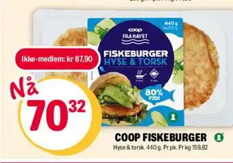 Coop Extra COOP FISKEBURGER ✪ tilbud