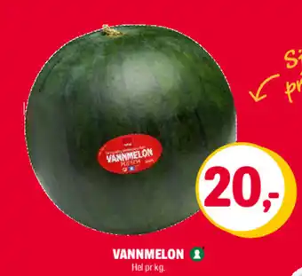Coop Extra VANNMELON tilbud