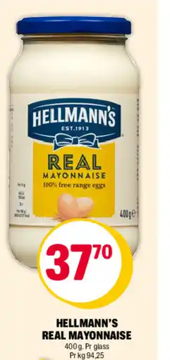 Coop Extra HELLMANN'S REAL MAYONNAISE tilbud
