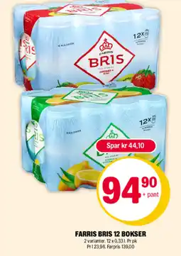 Coop Extra Farris bris 12 bokser tilbud
