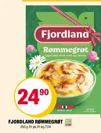 Coop Extra Fjordland rømmegrøt nyt tilbud