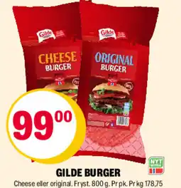 Coop Extra Gilde burger tilbud