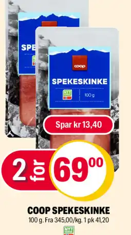Coop Extra Coop spekeskinke tilbud