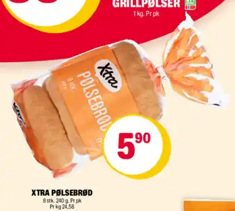 Coop Extra XTRA PØLSEBRØD tilbud
