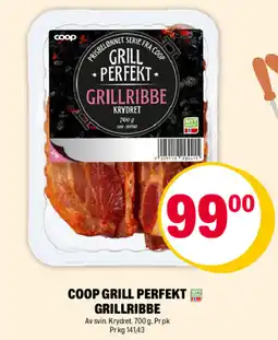 Coop Extra Coop grill perfekt grillribbe tilbud