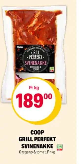 Coop Extra COOP GRILL PERFEKT SVINENAKKE tilbud