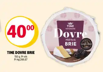 Coop Extra TINE DOVRE BRIE tilbud