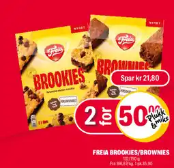 Coop Extra FREIA BROOKIES/BROWNIES tilbud
