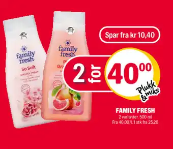 Coop Extra FAMILY FRESH tilbud