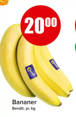 Spar Bananer Bendit, pr. kg tilbud