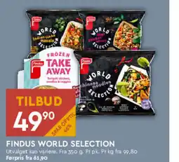 Coop Mega FINDUS WORLD SELECTION tilbud
