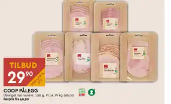 Coop Mega COOP PÅLEGG tilbud