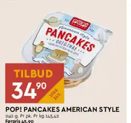 Coop Mega POP! PANCAKES AMERICAN STYLE tilbud