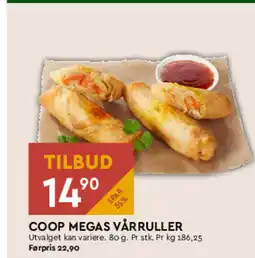 Coop Mega COOP MEGAS VÅRRULLER tilbud