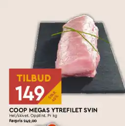 Coop Mega COOP MEGAS YTREFILET SVIN tilbud