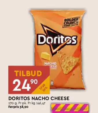 Coop Mega Doritos nacho cheese tilbud
