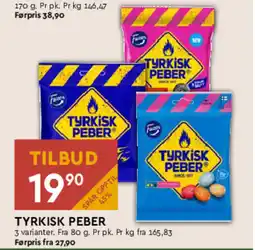 Coop Mega Tyrkisk peber® tilbud