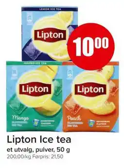 Spar Lipton Ice tea tilbud
