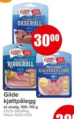 Spar Gilde kjøttpålegg tilbud