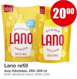 Spar Lano refill tilbud