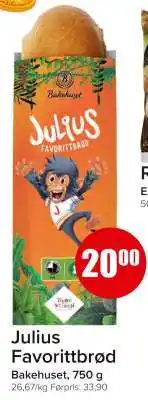 Spar Julius favorittbrød tilbud
