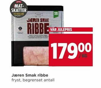 Meny Jæren Smak ribbe tilbud