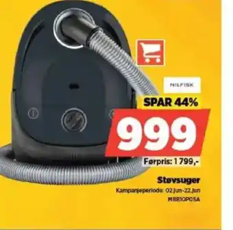 POWER NILFISK Støvsuger tilbud