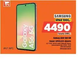 POWER SAMSUNG Galaxy A56 128 GB Super AMOLED-skjerm tilbud