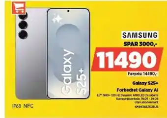 POWER SAMSUNG Galaxy S25+ Forbedret Galaxy Al tilbud