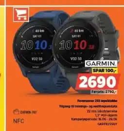 POWER GARMIN Tigang til trenings- og restitusjonsdata tilbud