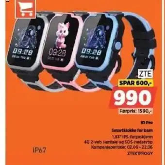 POWER ZTE KI Pro Smartklokke for bam tilbud