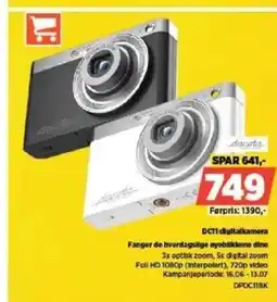 POWER DCT1 digitalkamera Fanger de hverdagslige øyeblikkene dine tilbud
