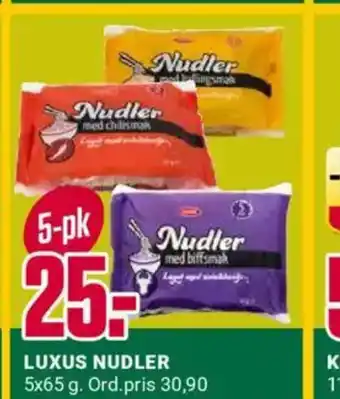 Europris Luxus nudler tilbud