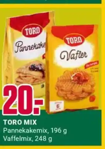 Europris TORO MIX tilbud