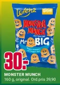 Europris Monster munch tilbud